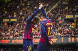 巴塞罗那前锋极致进球，帮助球队夺冠