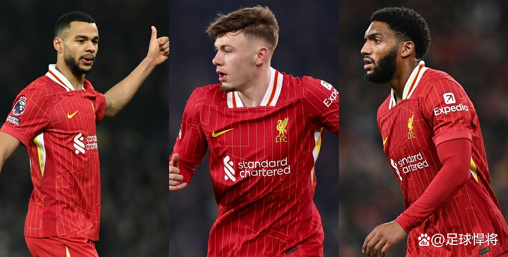 包含利物浦球员传来伤病消息，可能缺席下一轮的词条