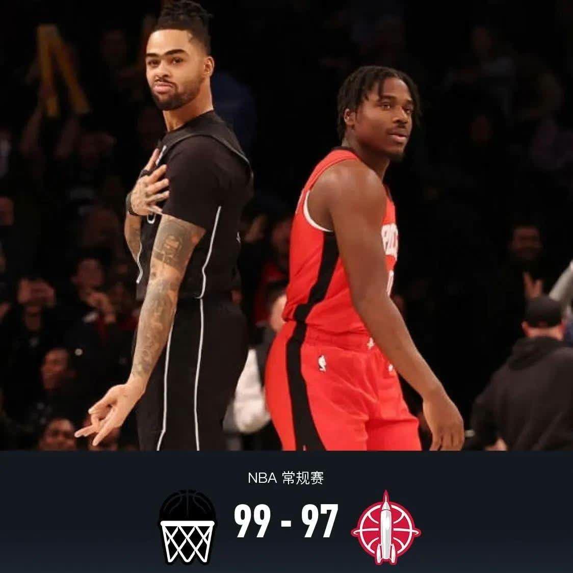 火箭负于篮网，战术失误频现四处皆空