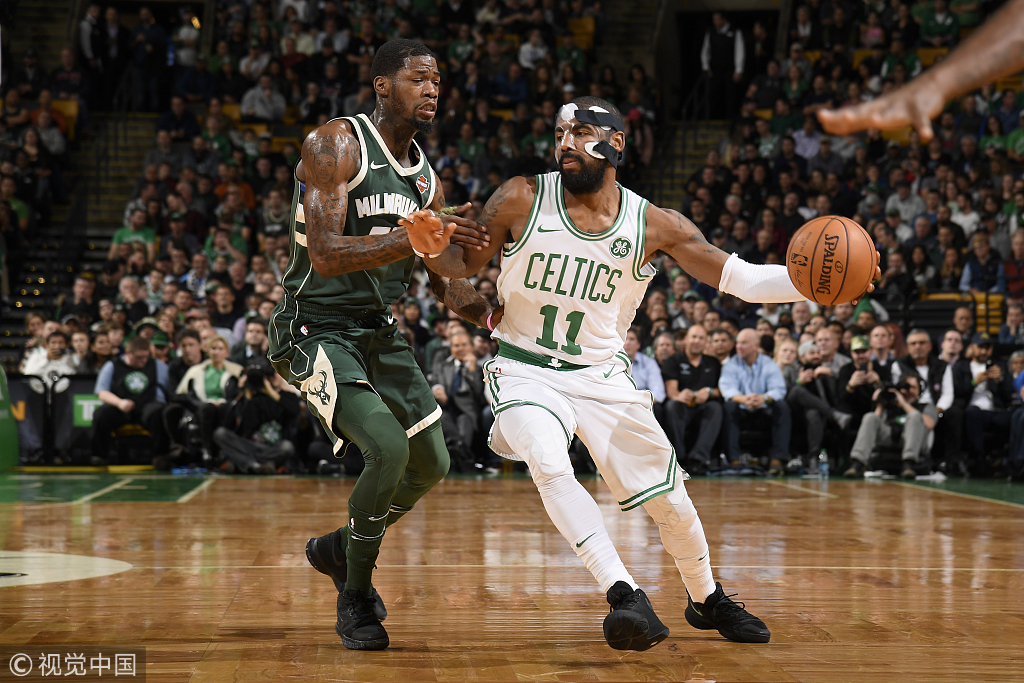 篮网击败凯尔特人，厄文全场35分